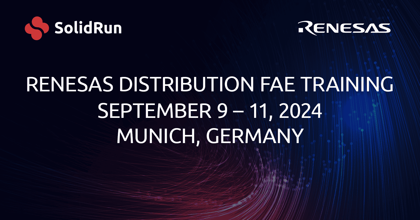 Renesas Distribution FAE Training